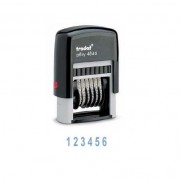 Нумератор пласт. 6-разряд., 4мм, 4846, Trodat